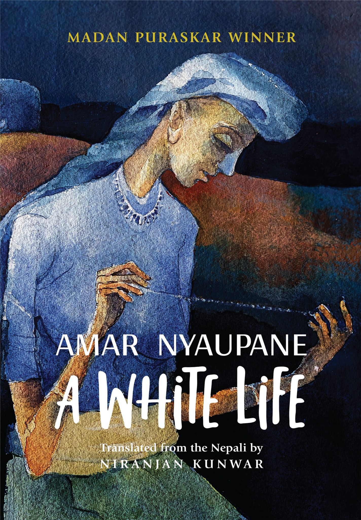 A White Life book cover by Amar Nyaupane – English language novel by Nepali author